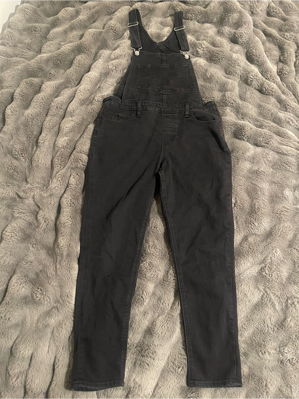 Levi’s Women’s Black Denim Overalls